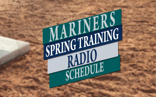 KXRO Mariners Spring Training Radio Schedule